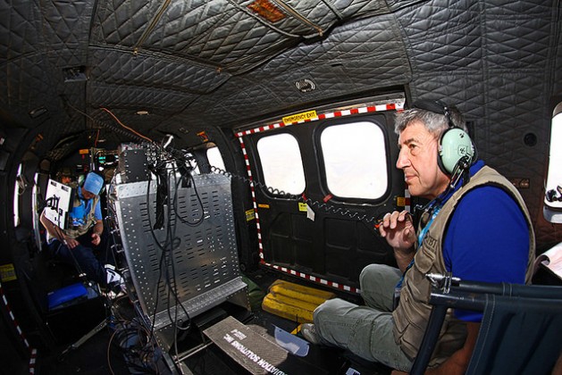 photo: Gamma spectroscopy can detect traces of radioactivity from nuclear tests from the air. Credit: CTBTO Official Photostream/CC-BY-2.0