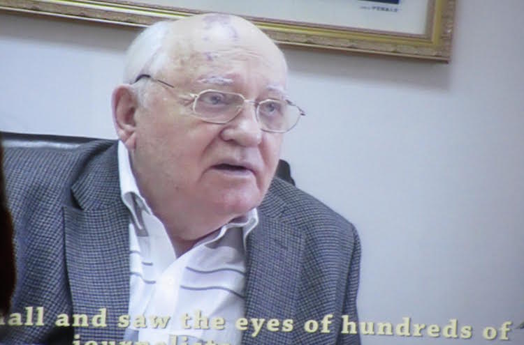 Photo: Mikhail Gorbachev. Source: Video message