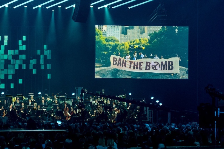 Photo: ICAN Nobel Peace Prize Concert 2017. Credit: Ralf Schlesener