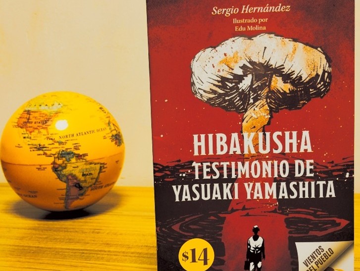 Book: Hibakusha. Testimony of Yasuaki Yamashita. Photo: Guillermo Ayala.