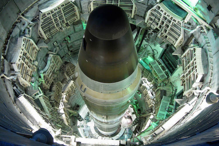 Photo: Former Titan II Missile in its silo, Sahuarita, Arizona. Source: The Titan Missile Museum.