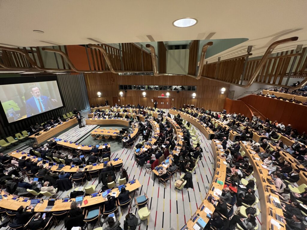 The Third Meeting of States Parties (3MSP) to the Treaty on the Prohibition of Nuclear Weapons (TPNW) convened at the United Nations headquarters. Photo credit: Nagima Abuova / The Astana Times